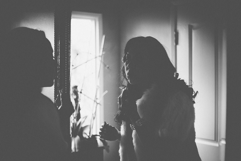 LA Rooftop Lesbian Wedding