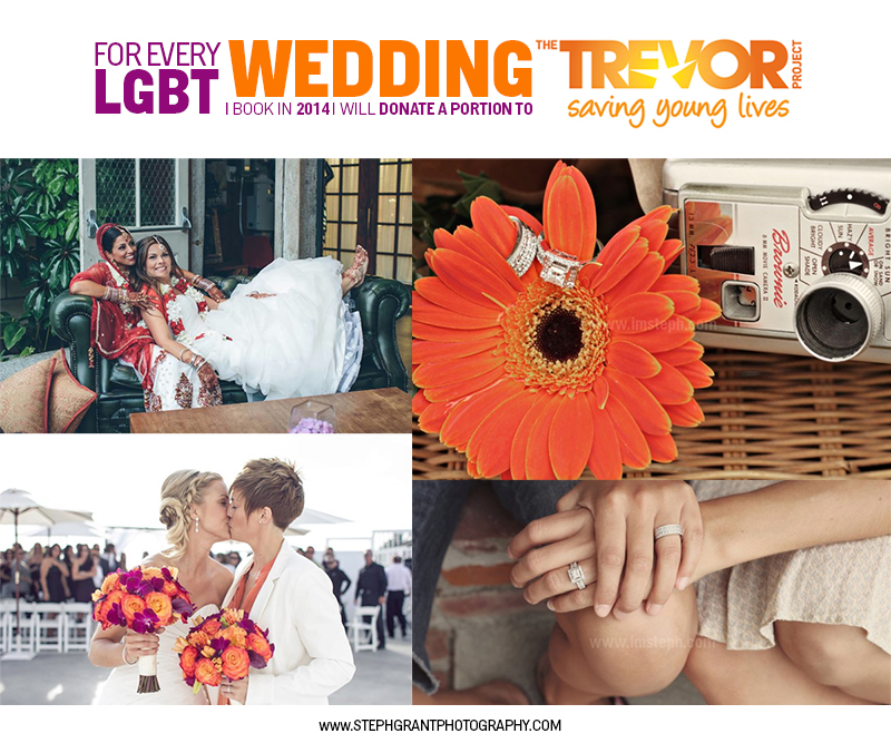 trevor project LGBT wedding photography