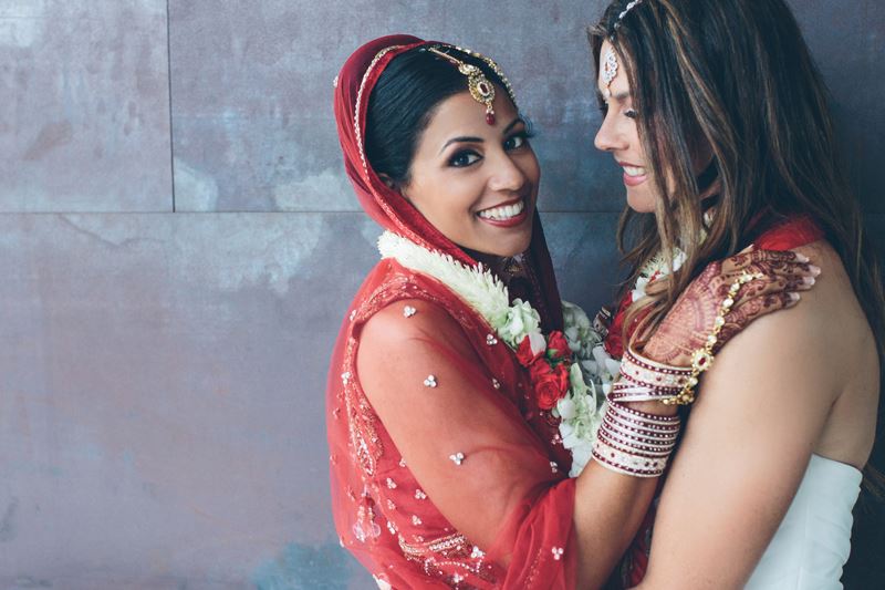 lesbian indian wedding steph grant