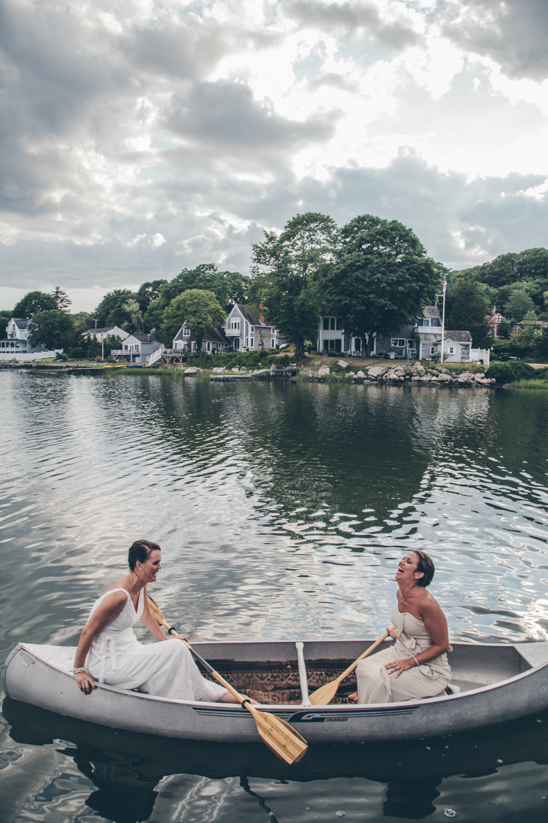 Mystic Lesbian Wedding