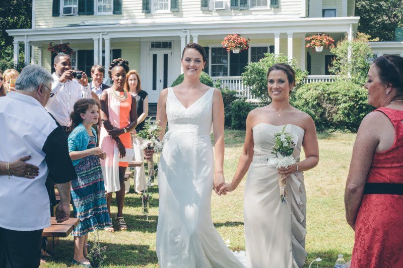 Mystic Lesbian Wedding