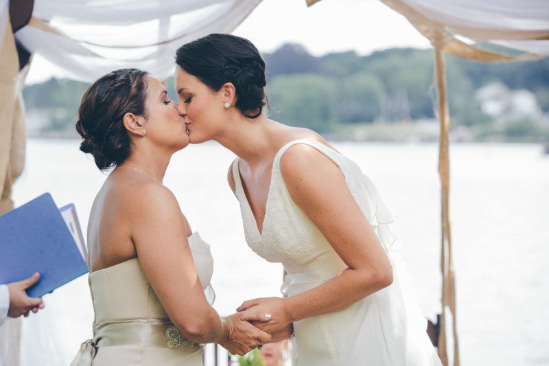 Mystic Lesbian Wedding