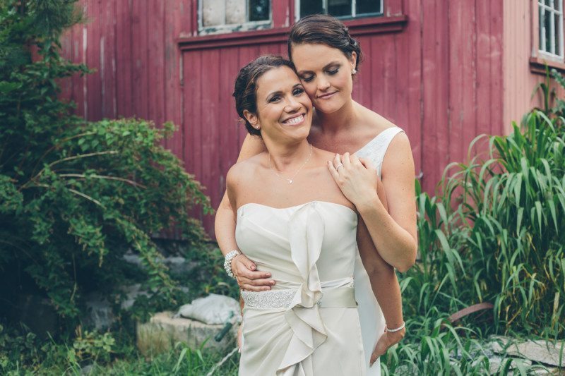 Mystic Lesbian Wedding