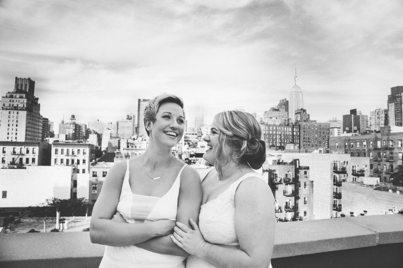 NYC Lesbian Wedding Steph Grant