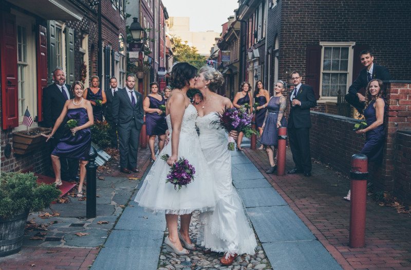 Fall Lesbian Wedding Steph Grant