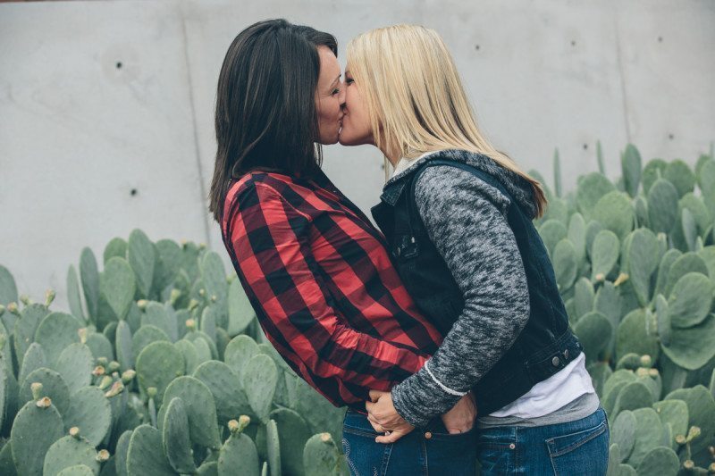 Dallas Lesbian Engagement