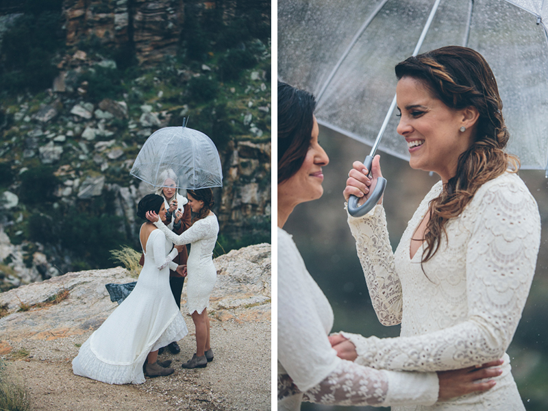 mountaintop lesbian wedding