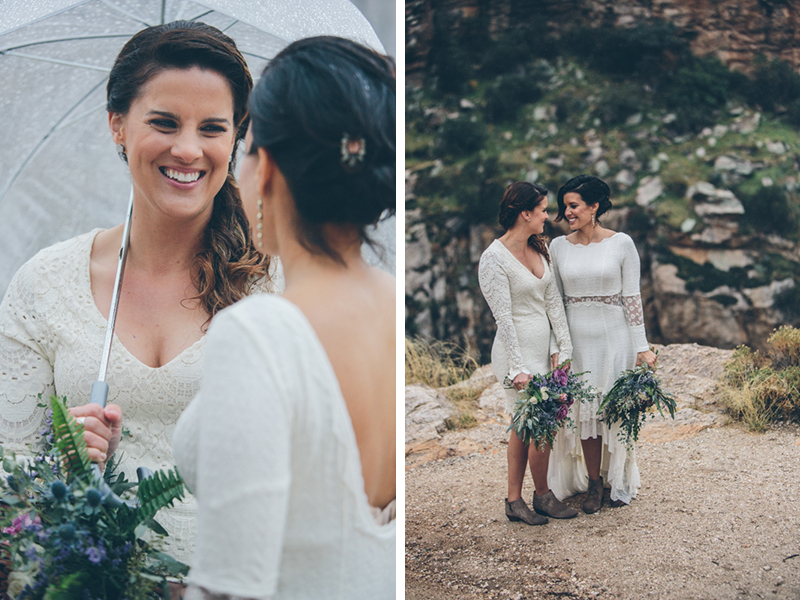 mountaintop lesbian wedding