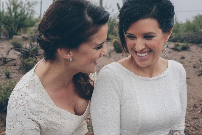 Mountaintop Lesbian Wedding