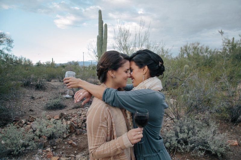 Desert Lesbian Wedding Steph Grant