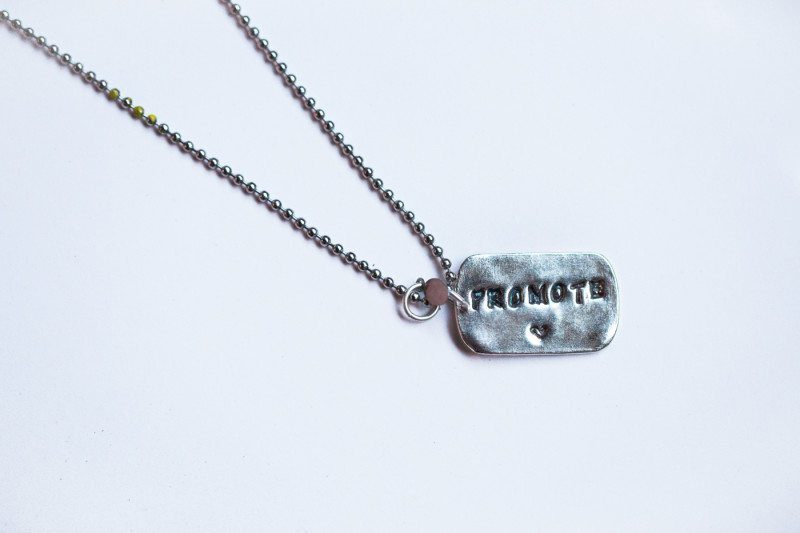 Promote Love Necklace R.E.D.