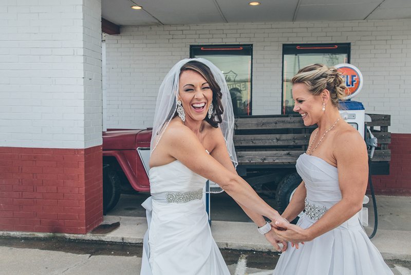 Reds Roadhouse  TX Lesbian Wedding