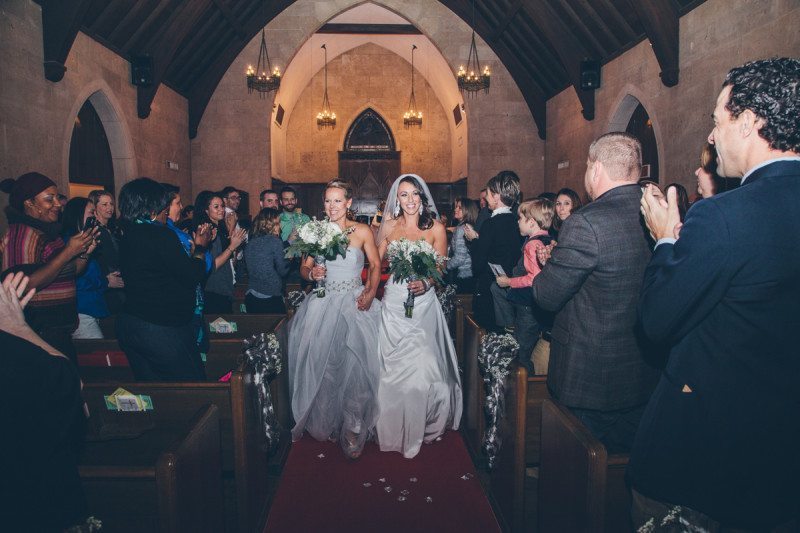 lesbian wedding church Texas