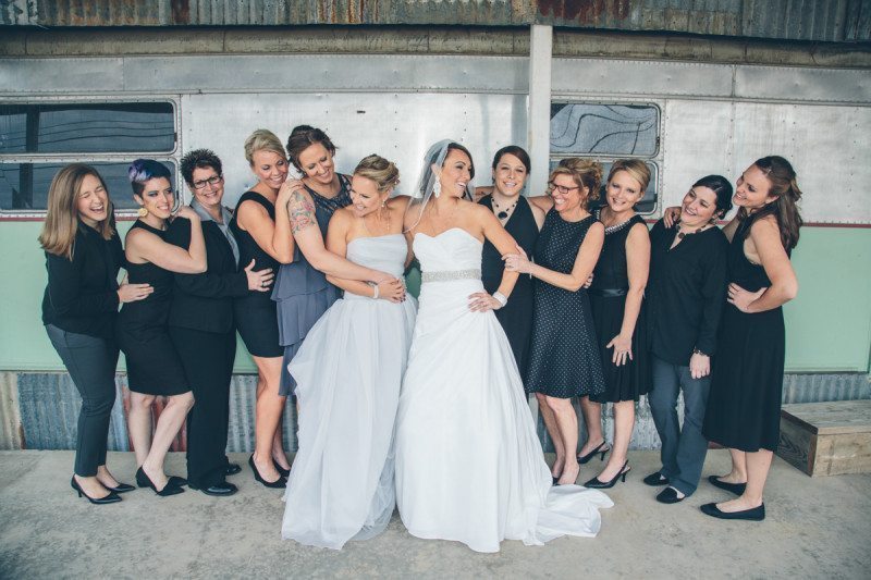 Reds Roadhouse  TX Lesbian Wedding