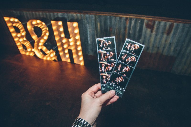 Red Roadhouse Lesbian Wedding