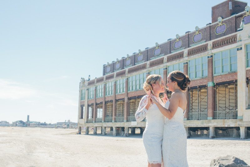 Asbury Park NJ Lesbian Wedding