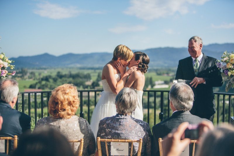 Napa Lesbian Wedding Steph Grant