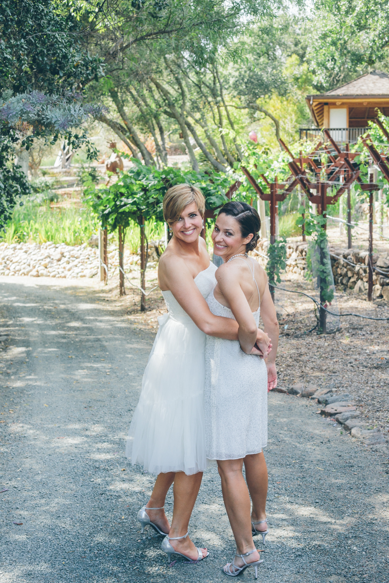 Wine Country Lesbian Wedding Napa