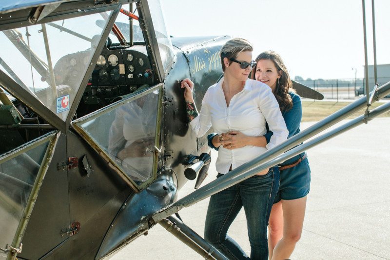 Lesbian Military Engagement Session Texas