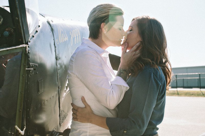 Lesbian Military Engagement Session Texas