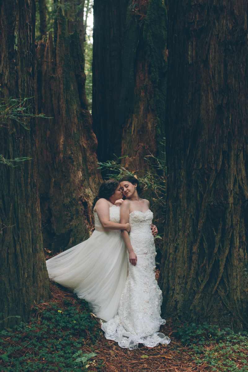 Albion River Inn Lesbian Wedding Steph Grant