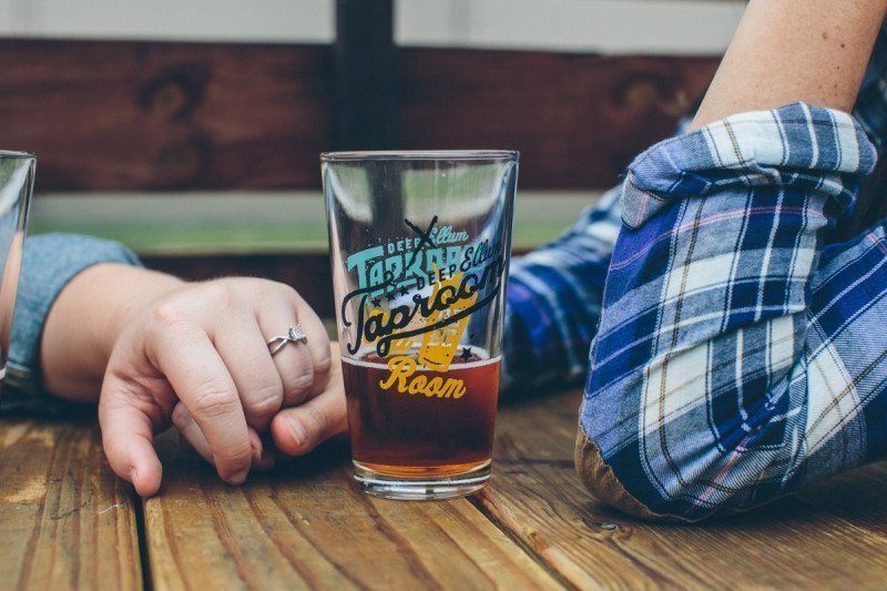 DEEP ELLUM LESBIAN ENGAGEMENT PHOTOS