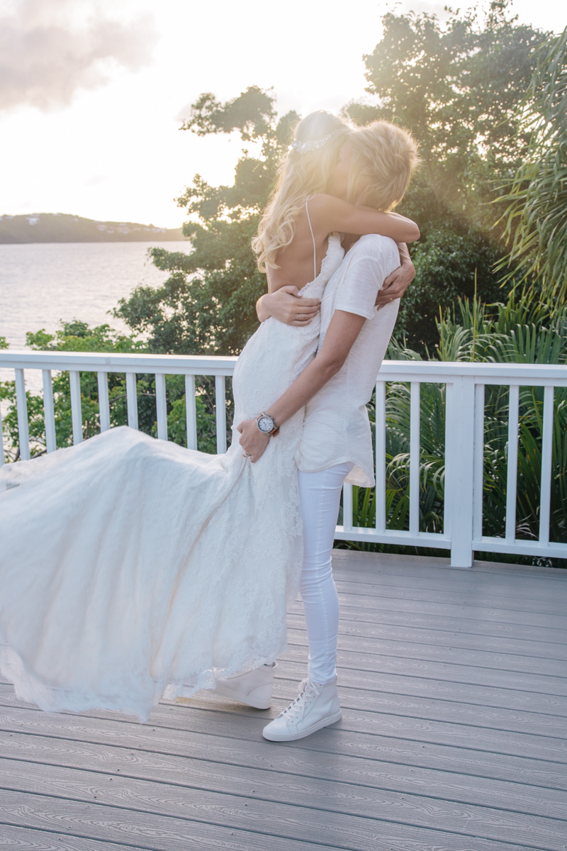 CASSIE AND KAYLA VIRGIN ISLANDS LESBIAN WEDDING