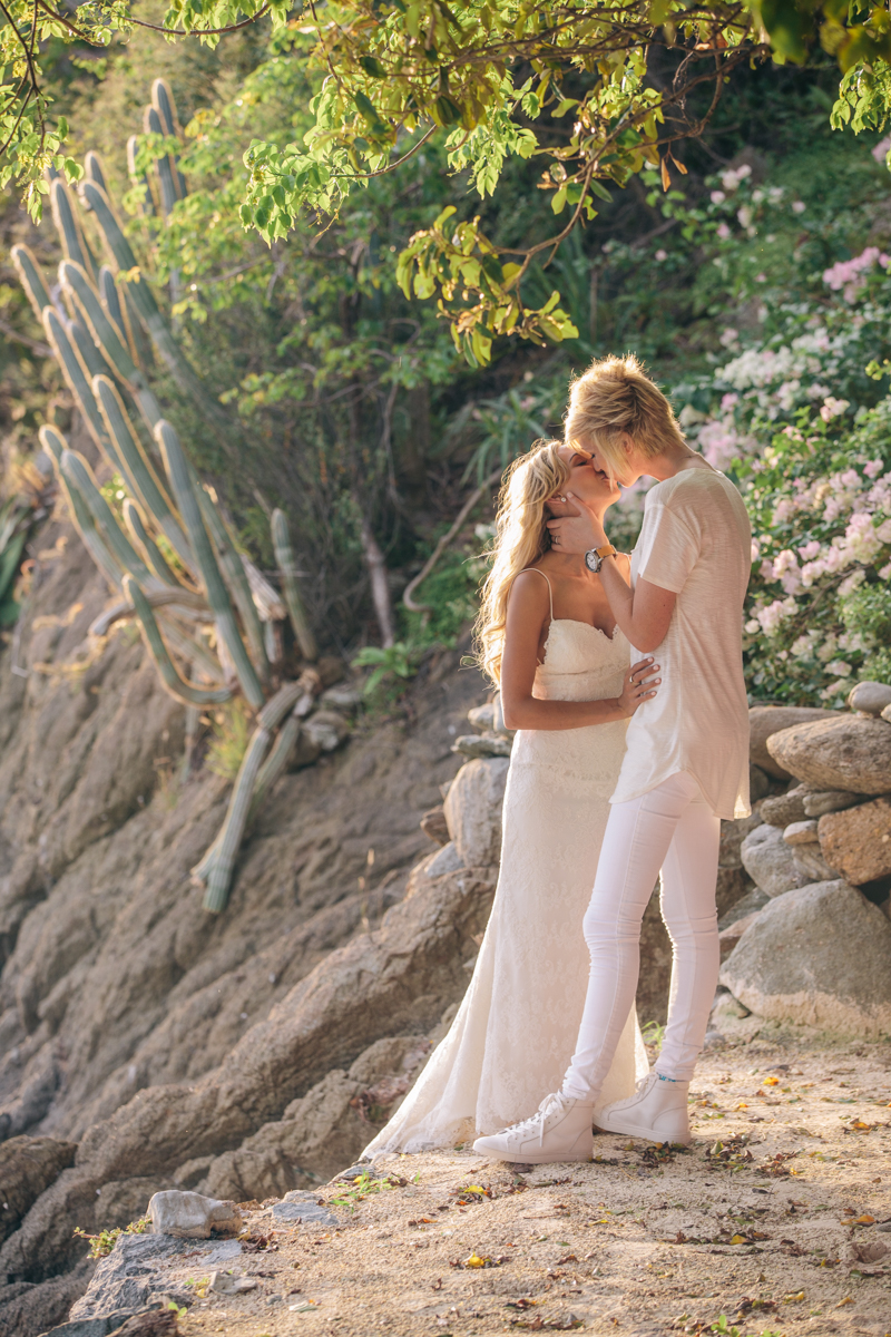 CASSIE AND KAYLA VIRGIN ISLANDS LESBIAN WEDDING