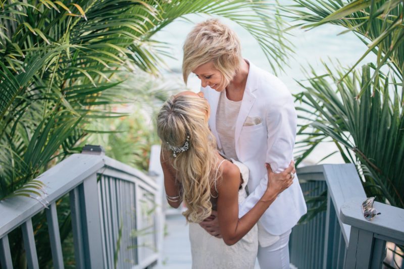 CASSIE AND KAYLA VIRGIN ISLANDS LESBIAN WEDDING