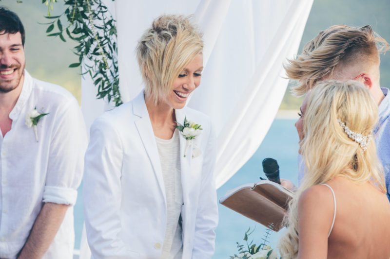 CASSIE AND KAYLA VIRGIN ISLANDS LESBIAN WEDDING