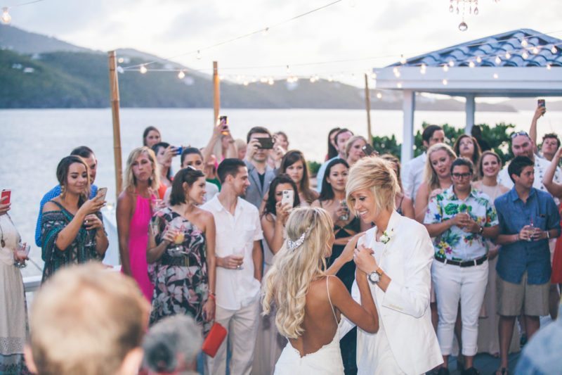 CASSIE AND KAYLAN VIRGIN ISLANDS LESBIAN WEDDING