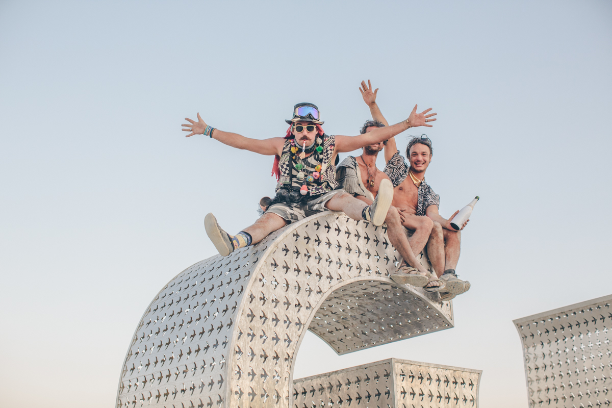 Kat Cole Burning Man Wedding Steph Grant