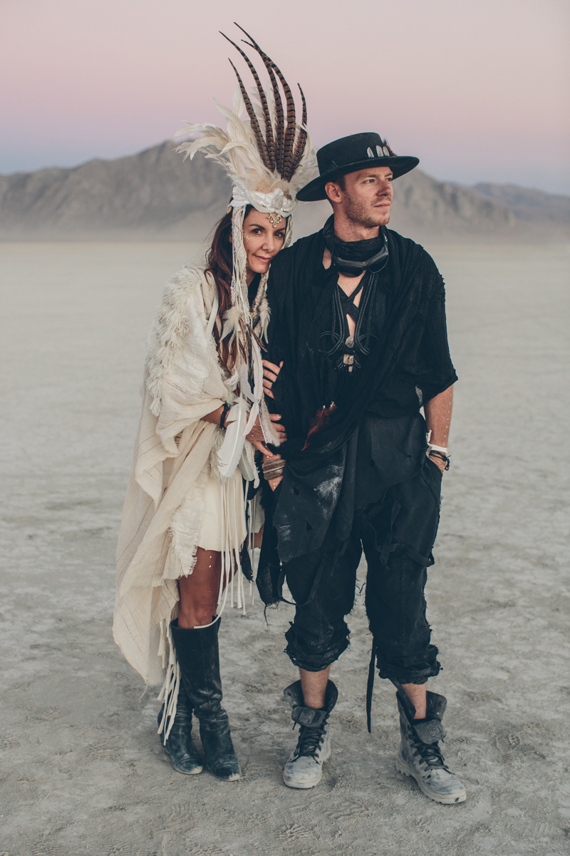 Kat Cole Burning Man Wedding Steph Grant