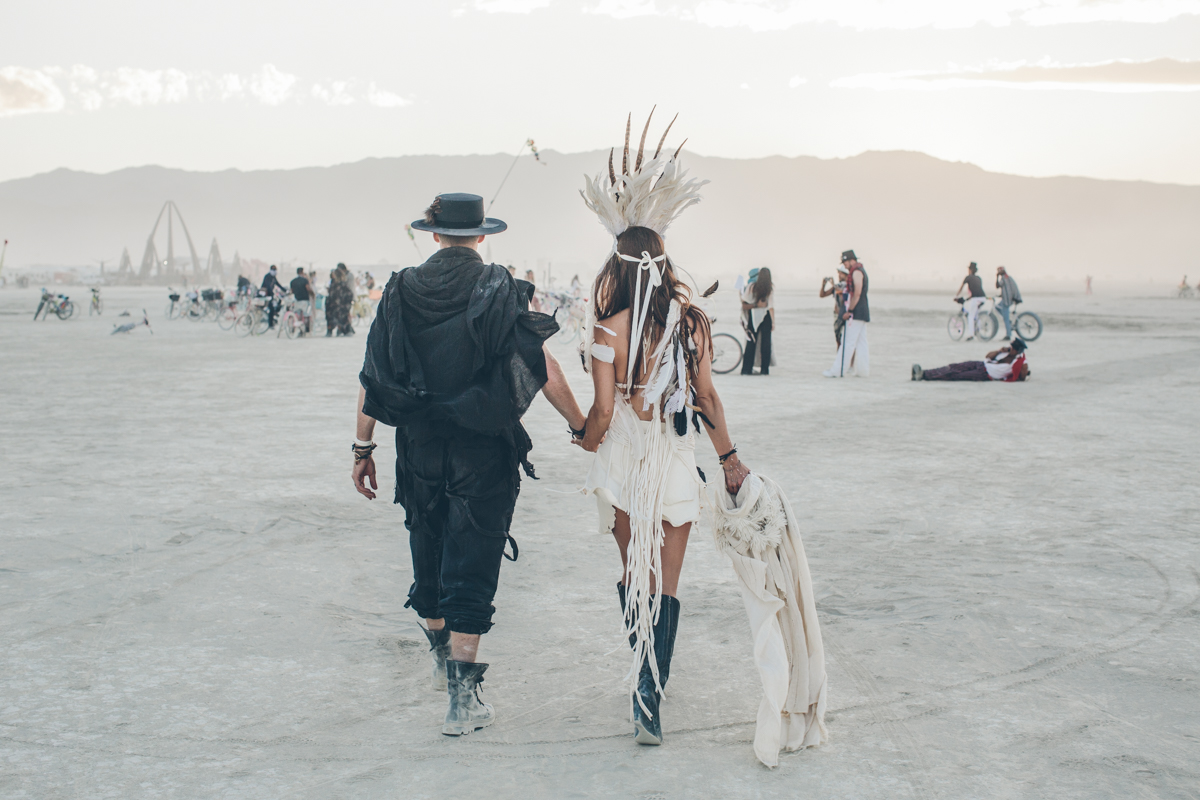 Kat Cole Burning Man Wedding Steph Grant