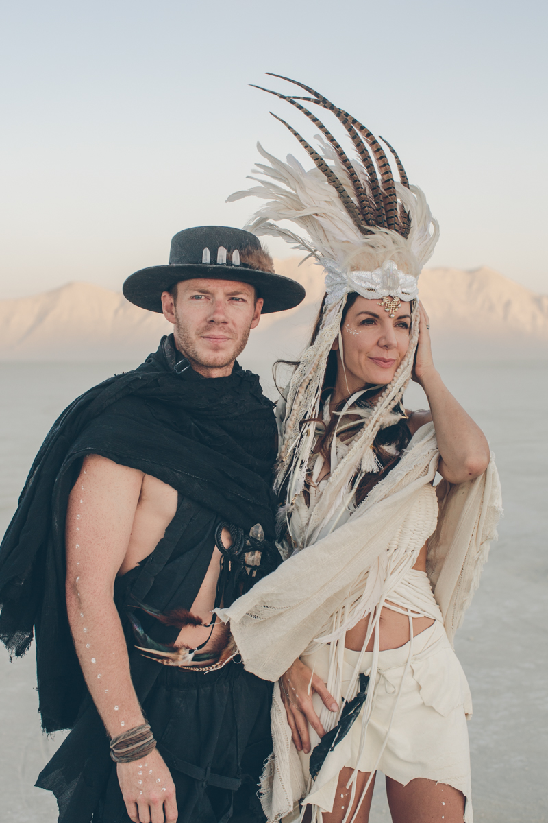 Kat Cole Burning Man Wedding Steph Grant