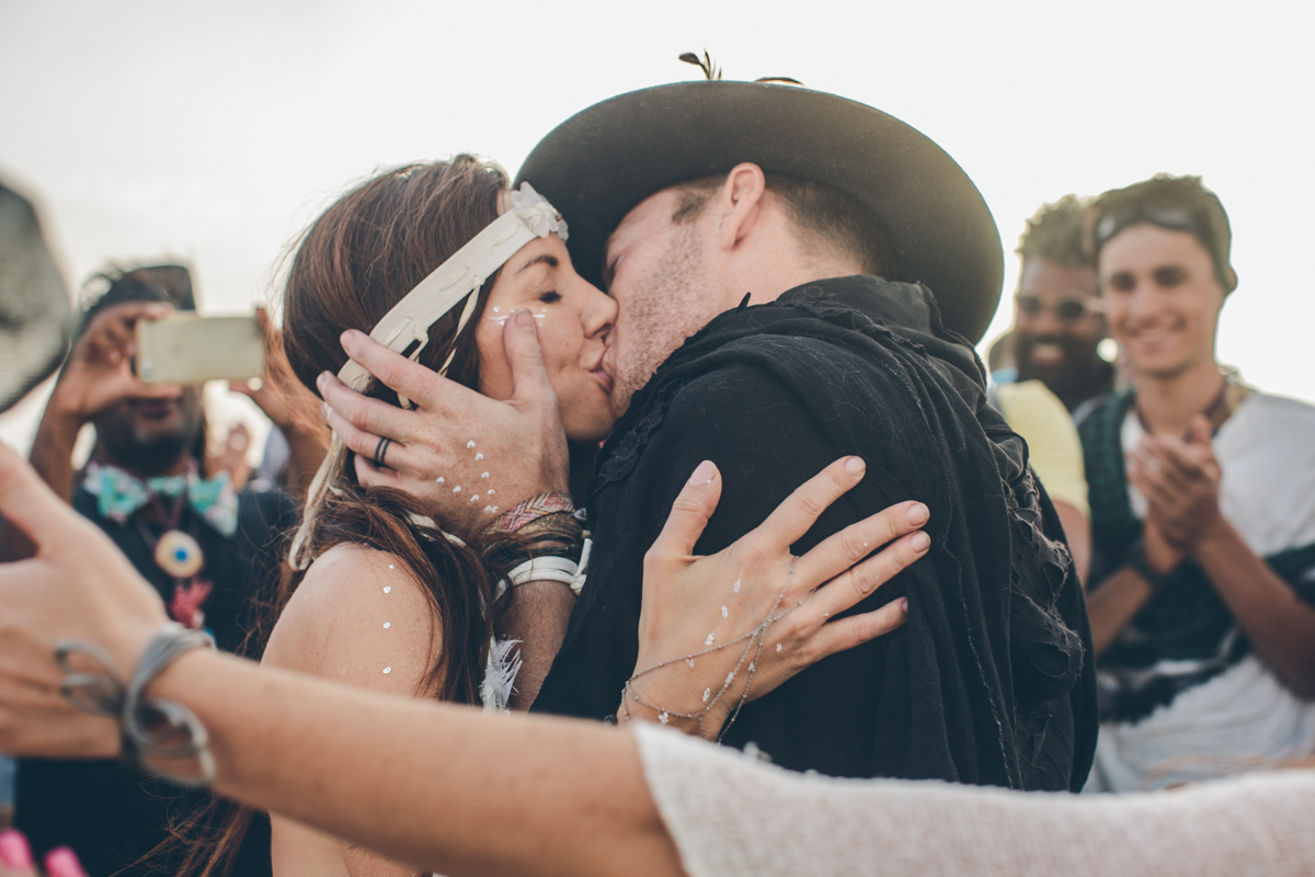 Kat Cole Burning Man Wedding Steph Grant