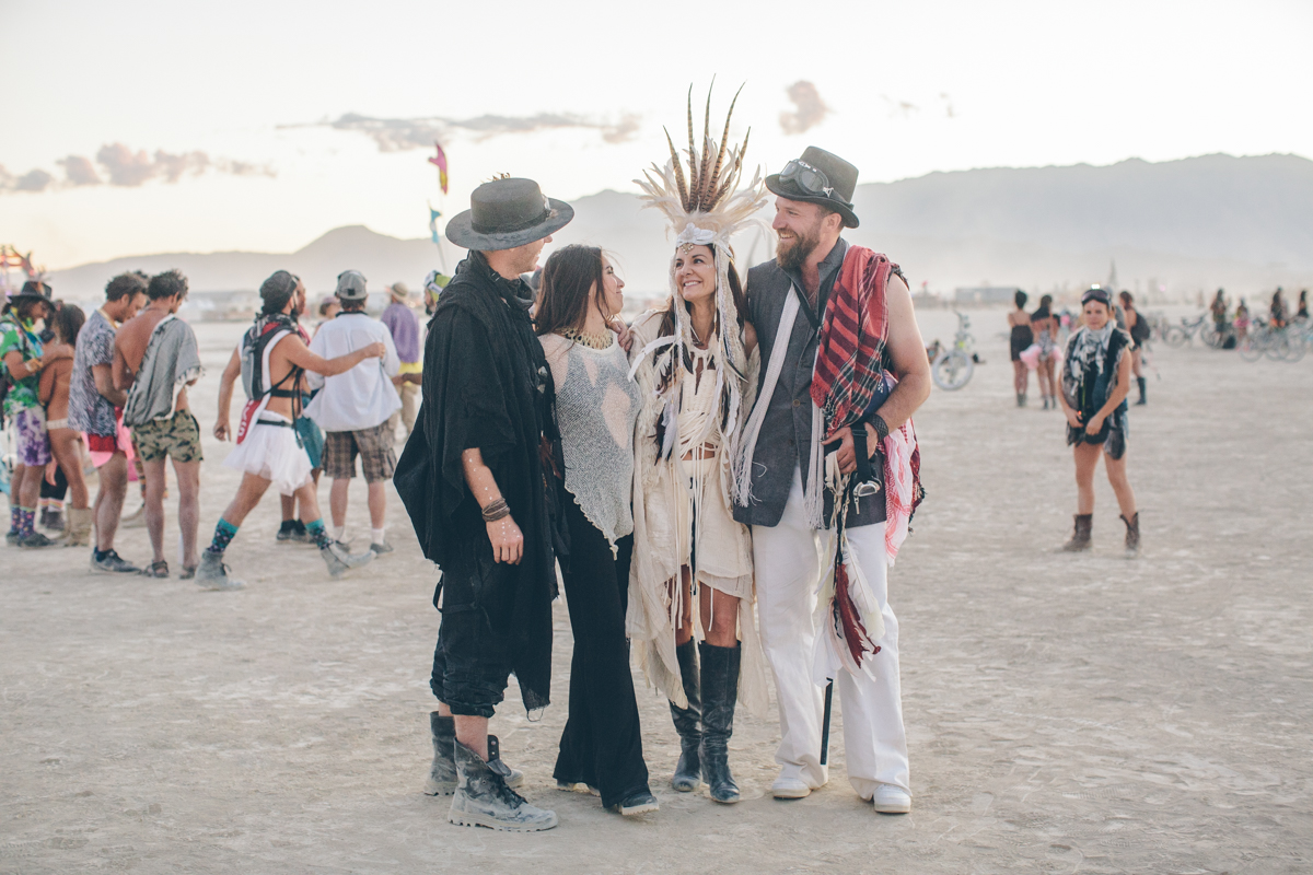 Kat Cole Burning Man Wedding Steph Grant