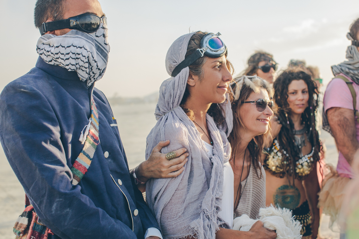 Kat Cole Burning Man Wedding Steph Grant