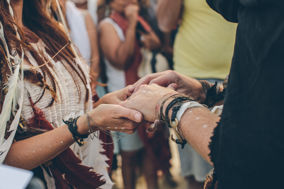 Kat Cole Burning Man Wedding Steph Grant