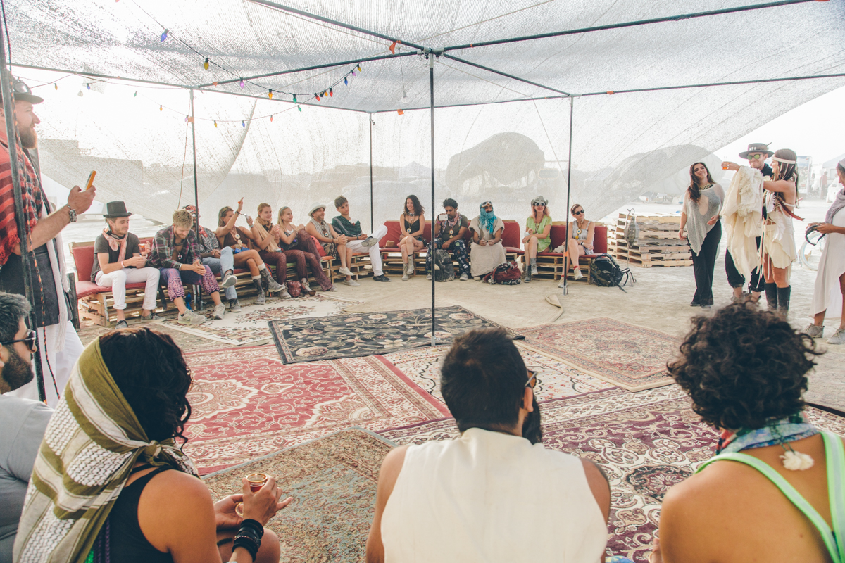 Kat Cole Burning Man Wedding Steph Grant