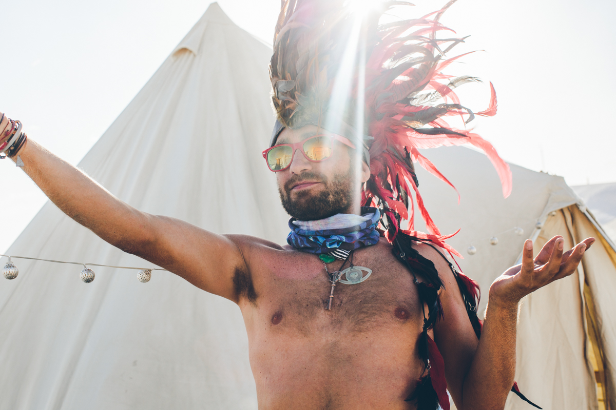 Kat Cole Burning Man Wedding Steph Grant