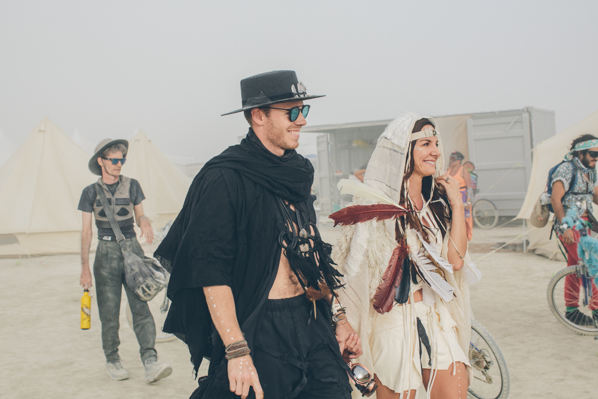 Kat Cole Burning Man Wedding Steph Grant