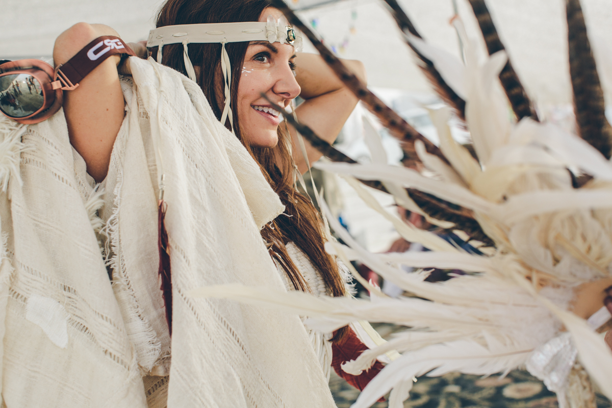 Kat Cole Burning Man Wedding Steph Grant