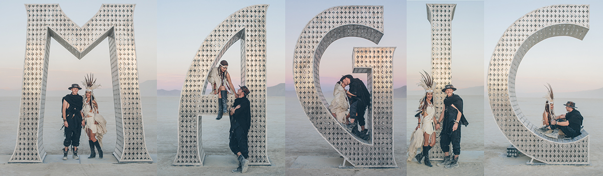 Kat Cole Burning Man Wedding Steph Grant