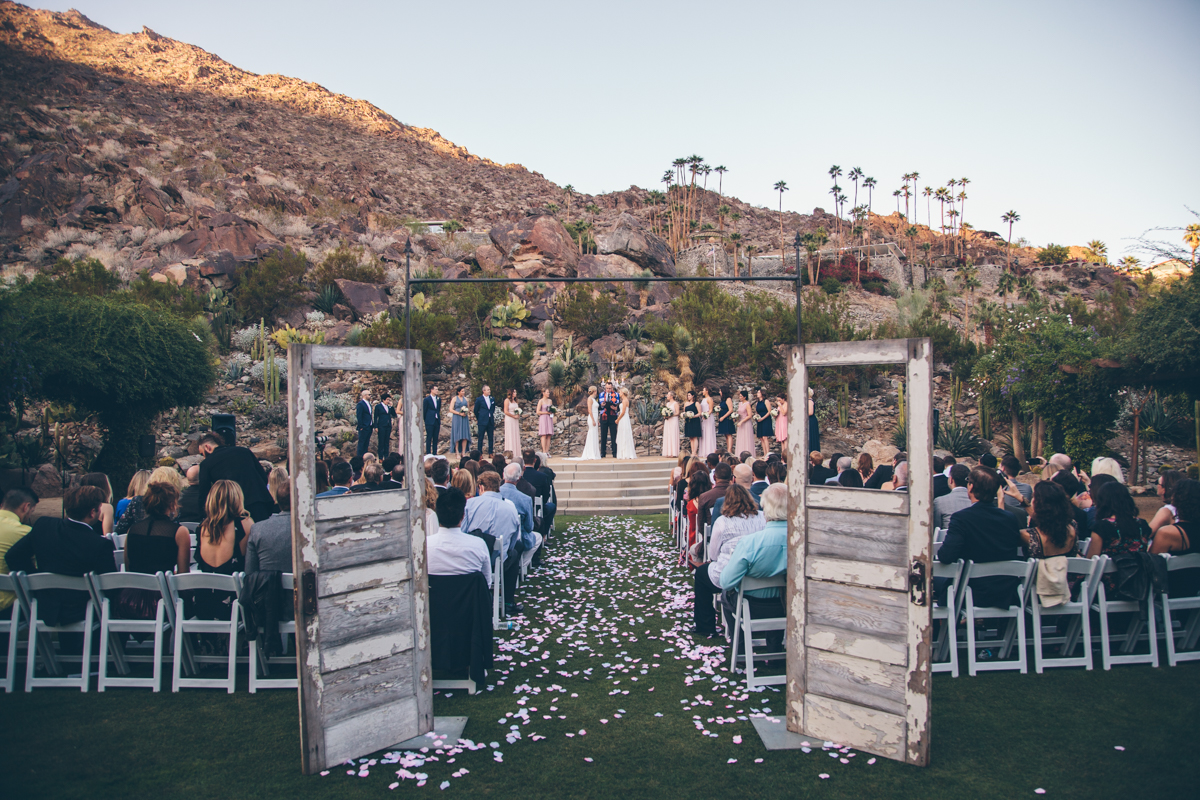 LESBIAN WEDDING PALM SPRINGS STEPH GRANT