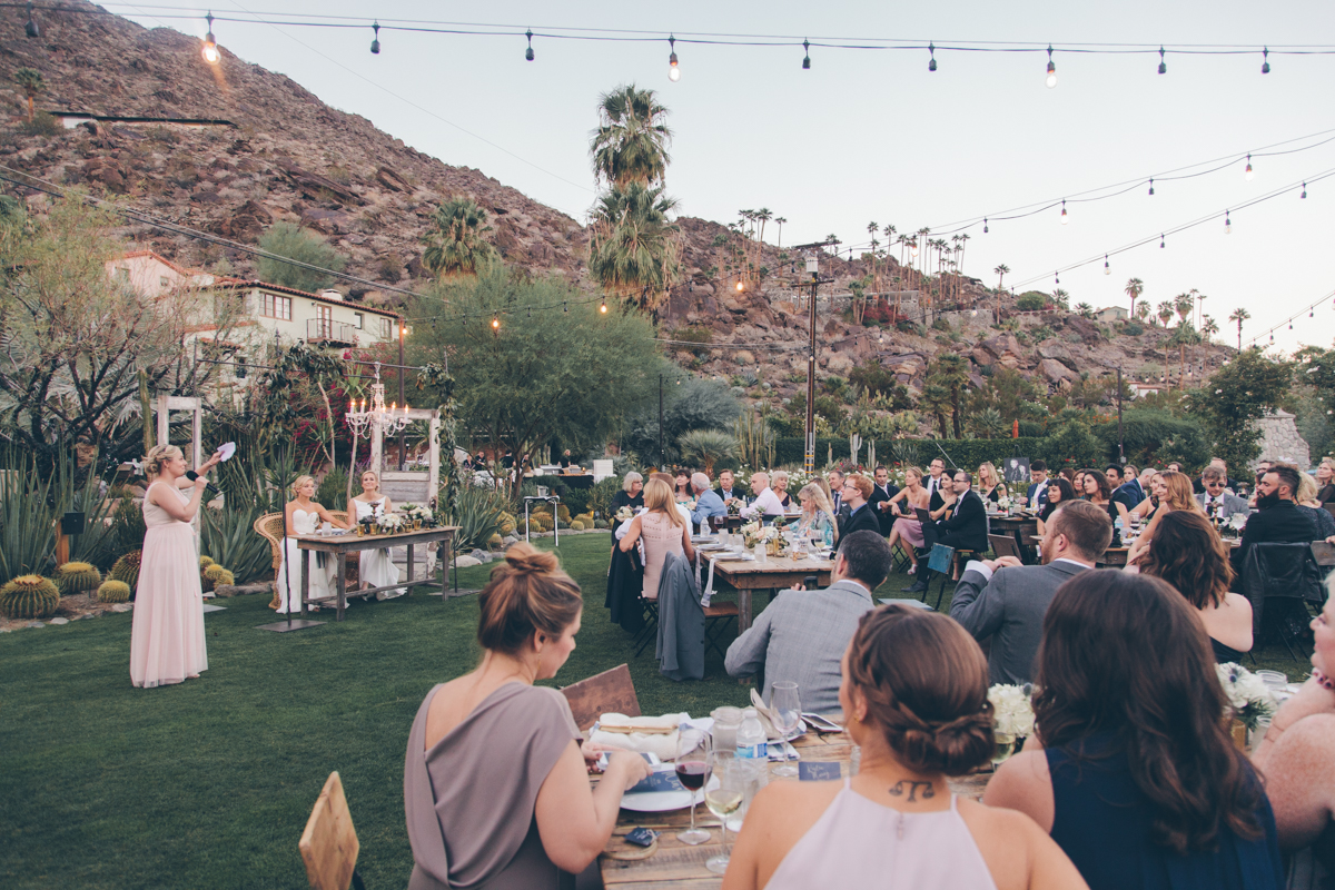 LESBIAN WEDDING PALM SPRINGS STEPH GRANT