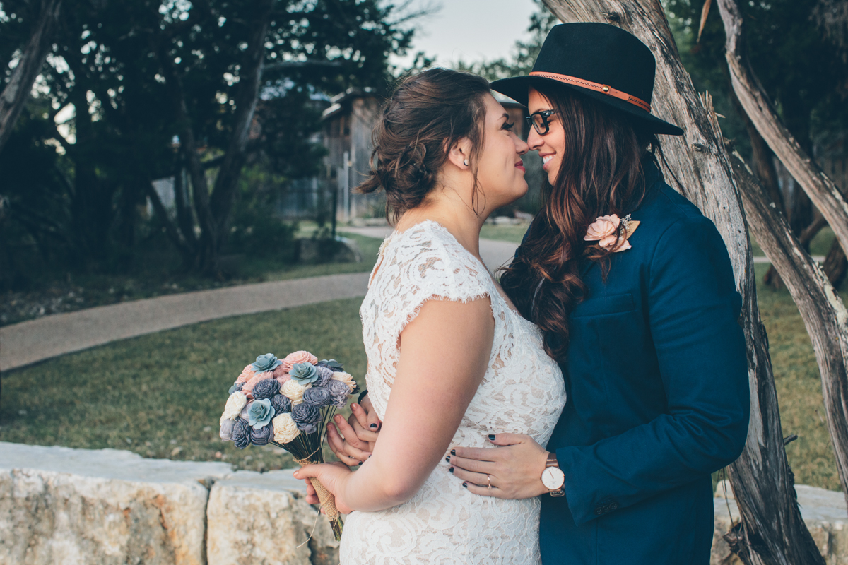 AUSTIN LESBIAN WEDDING STEPH GRANT