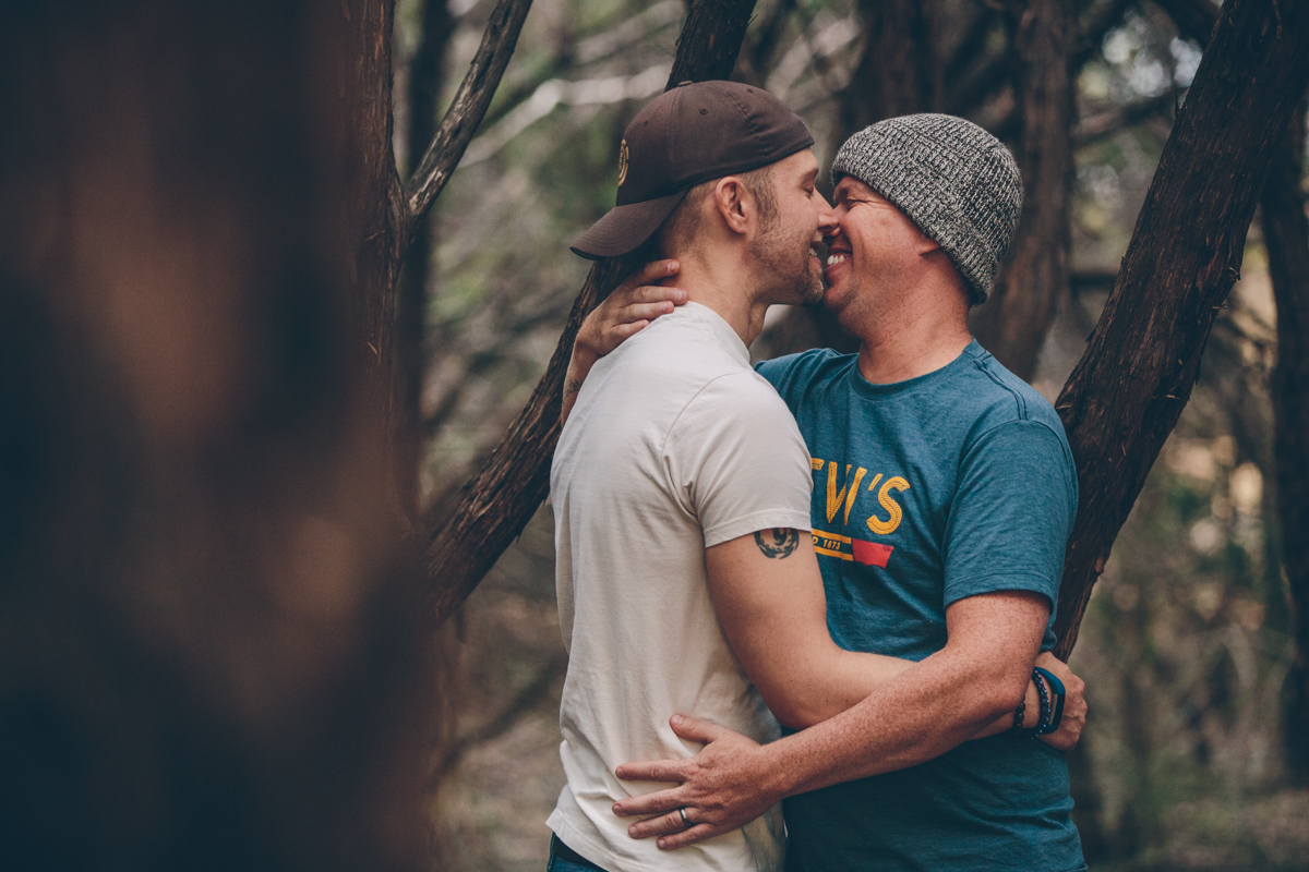 Gay Camping Engagement Dallas