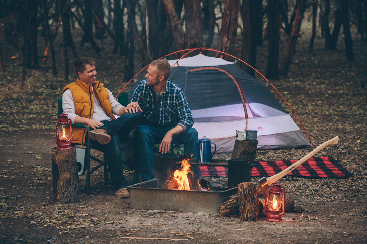 Gay Camping Engagement Dallas