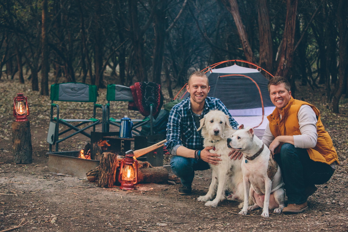 Gay Camping Engagement Dallas